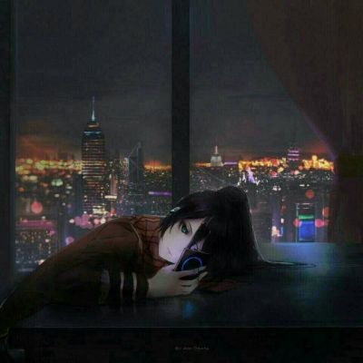 动漫头像女图片背影 1