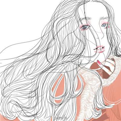 头像卡通女头像色 1