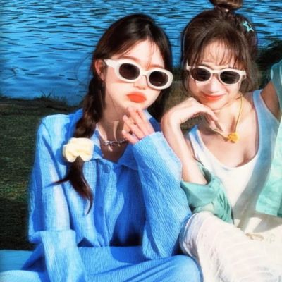 闺蜜头像一左一右仙气 3