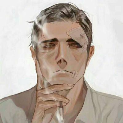 卡通头像男成熟稳重 5