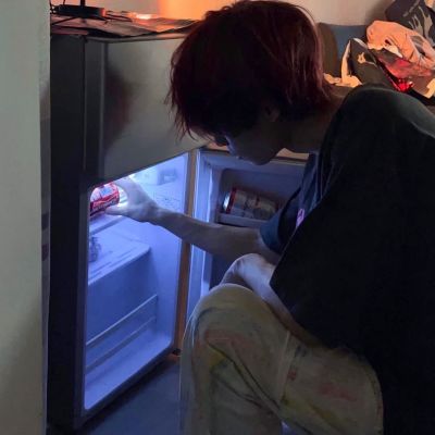 头像ins高级质感小众情头蓝白真人 4