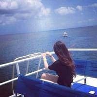 头像女蓝色系天空 1