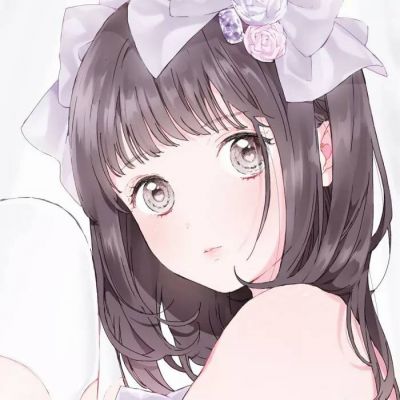 二次元头像女可爱小清新 9