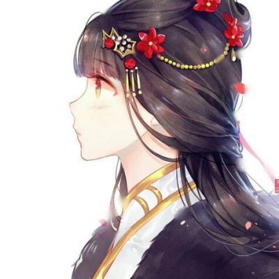 超好看的动漫头像女抱着鱼 8