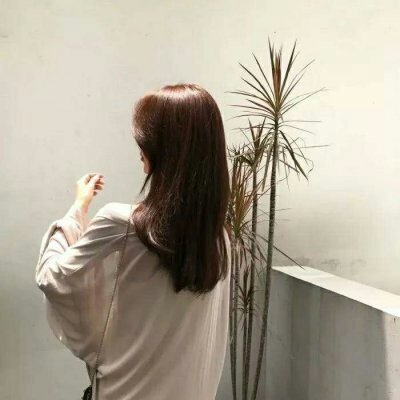 女生头像ins冷淡风背影 4