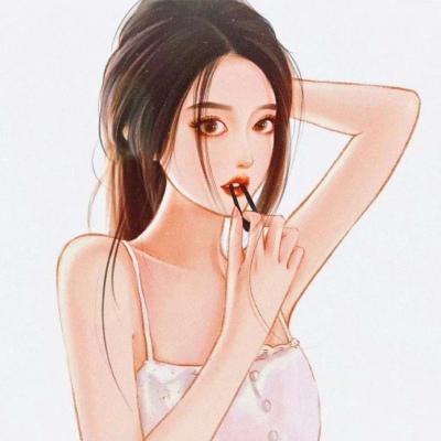 好看的头像女生动漫紫色系 5