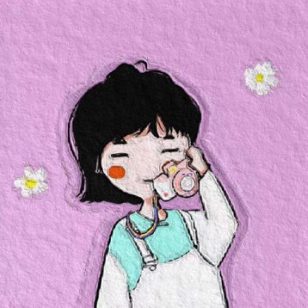 头像女生油画 4