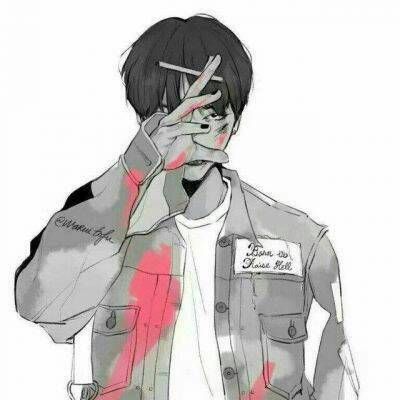 头像2023男动漫沧桑 7