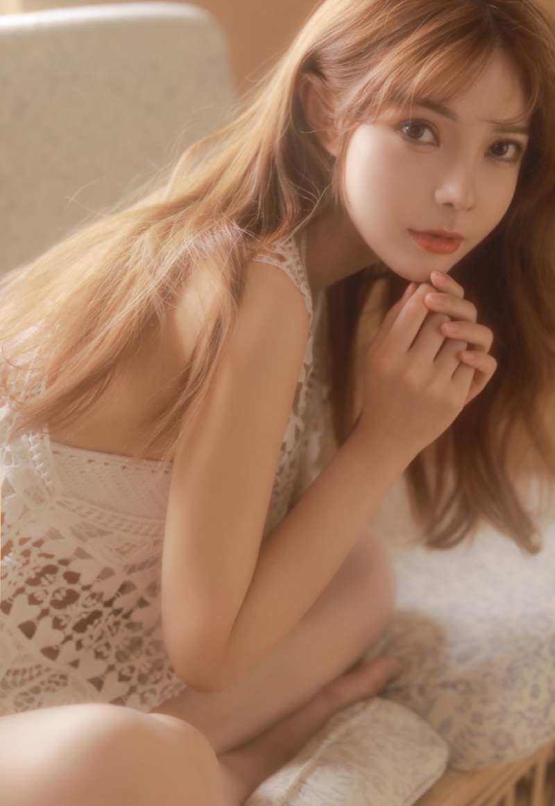 日韩美女柔情似水清纯写真摄影