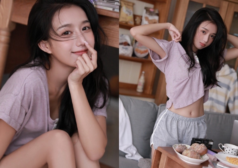 大眼美女粉嫩娇艳漂亮女生图片 6