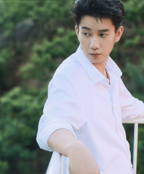 中国男演员王子奇白衬衫干净清爽写真图片 5