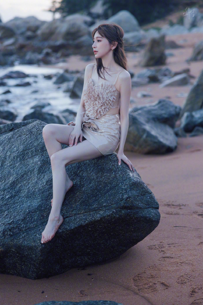 甜心教主王心凌海边写真图片我要看美女 2