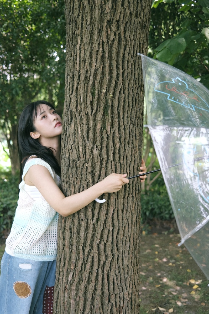 95后漂亮美女明星沈月森系写真图片 6