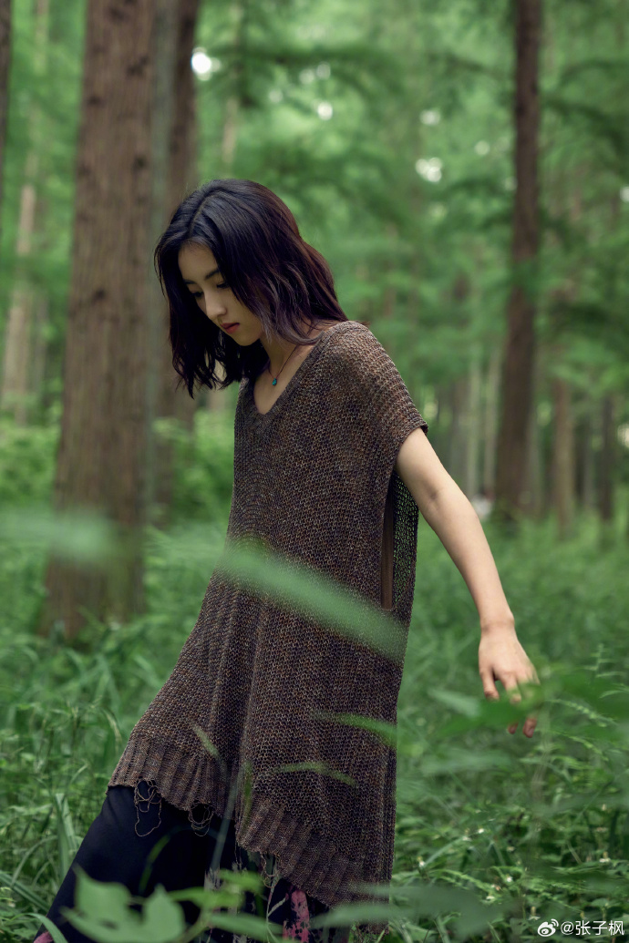 邻家妹妹张子枫森系美女写真 2
