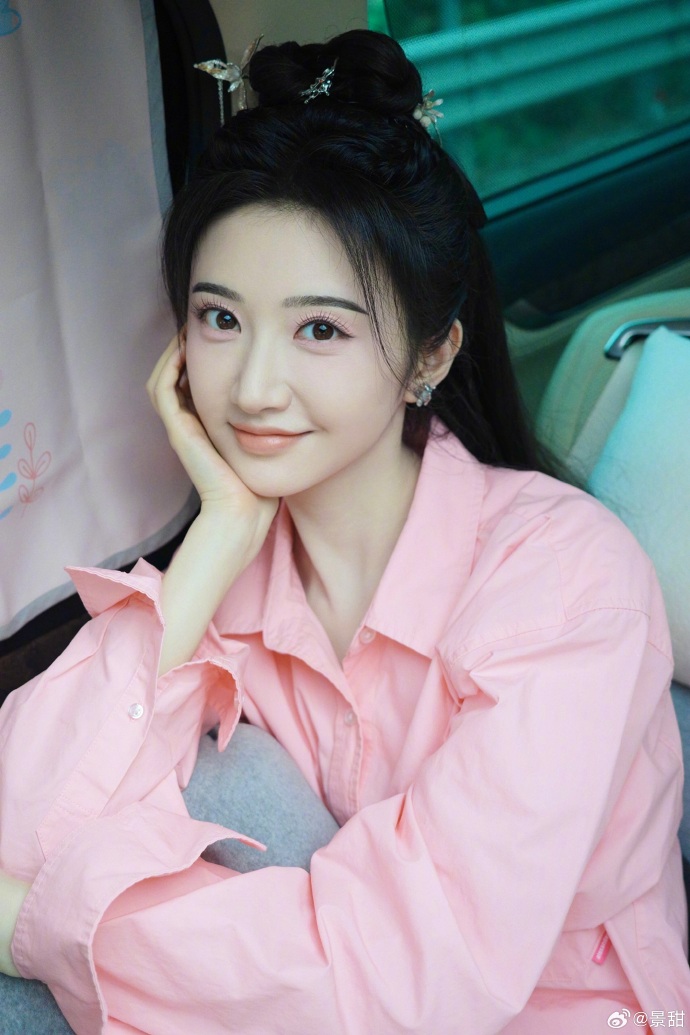 内地四大美女照片景甜甜美自拍照 3