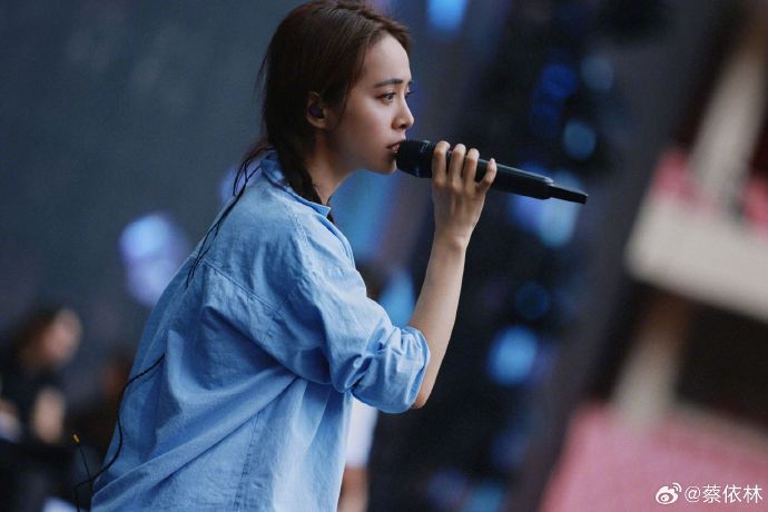 台湾美女歌手蔡依林2023巡演上海站彩排图片 3