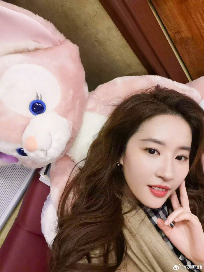 可爱的刘亦菲明星美女自拍图片 2